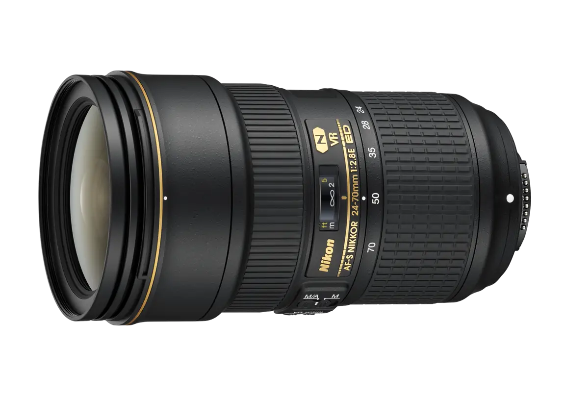 美品ニコン AF-S NIKKOR 24-70mm f/2.8E ED VR Objetiva Nikon AF-S NIKKOR 24–70mm f/2.8E ED VR | Redução da vibração