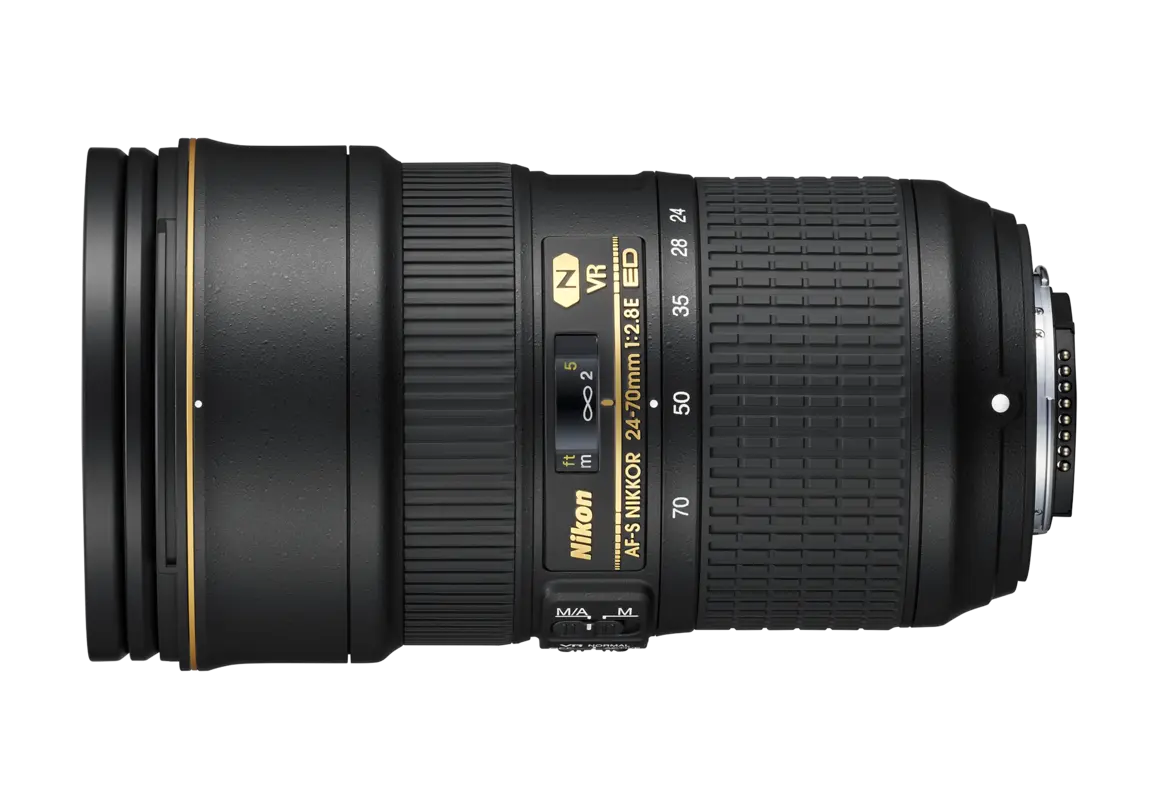 Objetiva Nikon AF-S NIKKOR 24–70mm f/2.8E ED VR | Redução da vibração