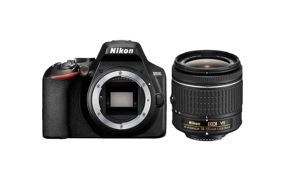 Nikon D3500 | D-SLR DX | Corpo da câmara, kits e acessórios