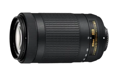 美品 Nikon AF NIKKOR 70-300mm F4-5.6 D ED Objetiva Nikon AF-P DX NIKKOR 70-300mm f/4.5-6.3G ED