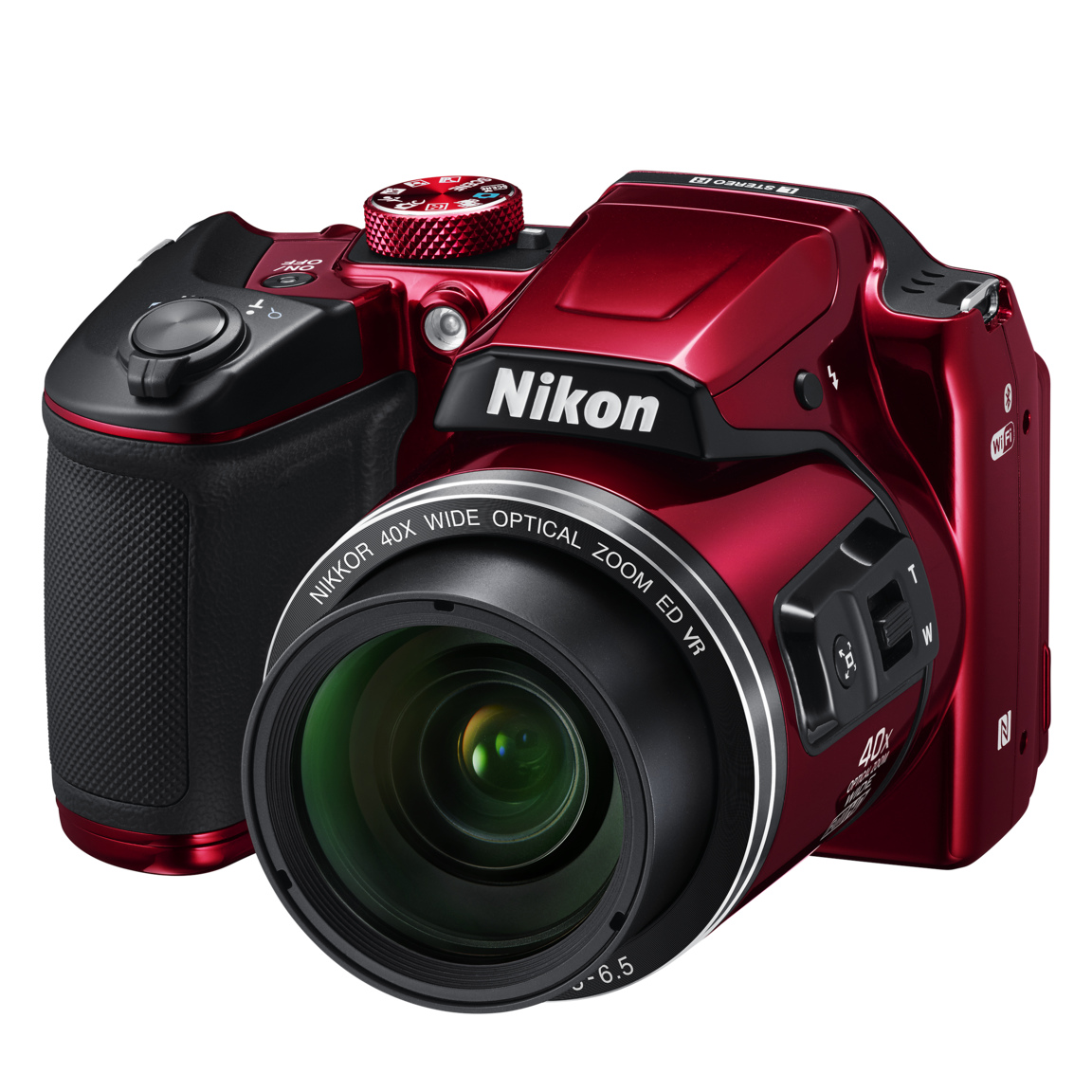 Nikon coolpix B500 動作品 Nikon COOLPIX B500 | Câmara digital bridge | Ameixa, Vermelho e Preto